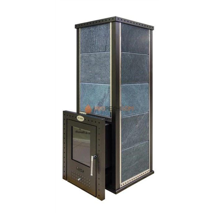 Дровяная печь для бани Klover RT 35-RV ( Талькомагнезит 30 мм )