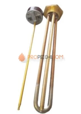 ТЭН 2кВт для печей и котлов Ермак