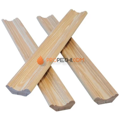 Плинтус липа (14х45мм) длина 2,0м