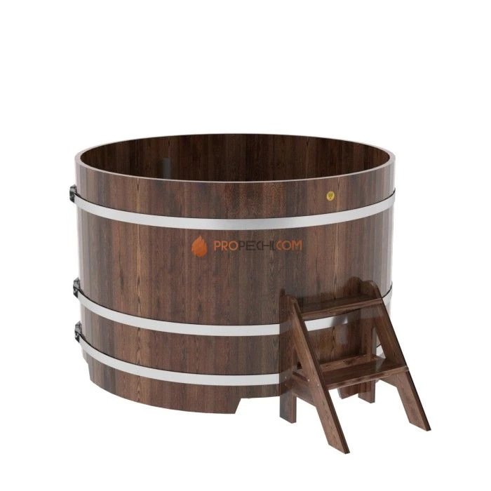 Купель BentWood круглая из мореной лиственницы d=1,50