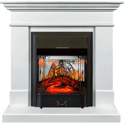 Каминокомплект Royal Flame California SFT - Белый с очагом Majestic FX M Black