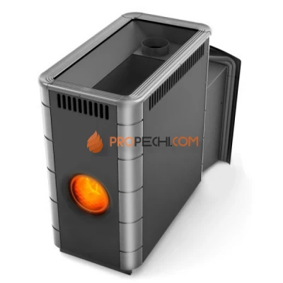 Печь для бани Аврора XXL Inox Термофор Аврора XXL Inox Витра Иллюминатор антрацит НВ