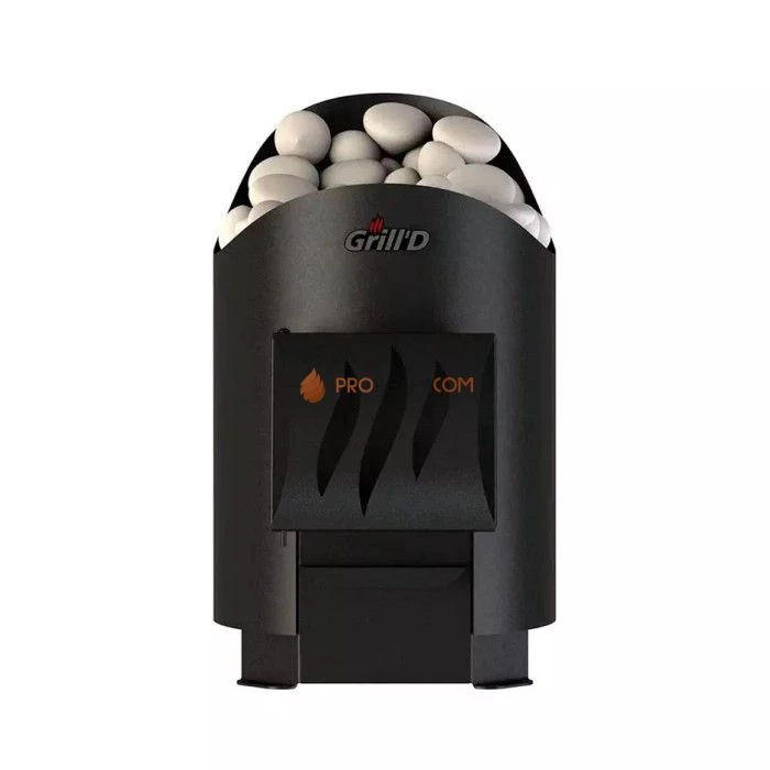 Дровяная печь для бани Grill’D Aurora mini Short