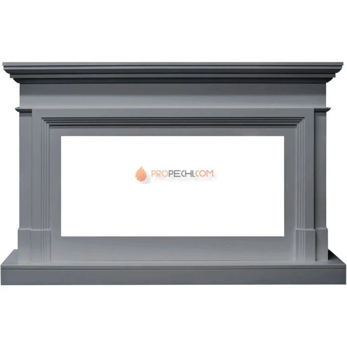 Каминокомплект Royal Flame Coventry - Серый (Ширина 1400 мм) с очагом Vision 42 LED
