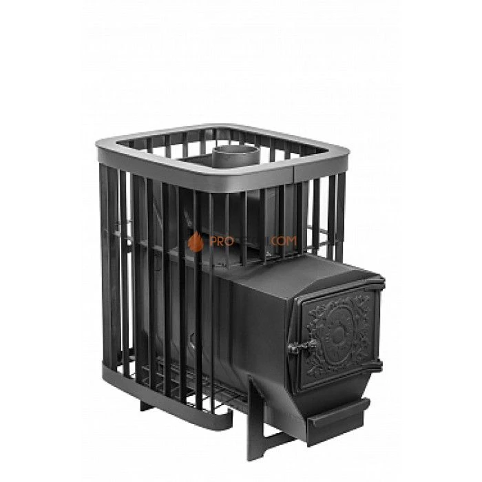 Дровяная печь для бани Варвара Каменка Мини укороченная
