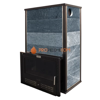 Газовая печь для бани Klover 100-RV 310S ( Серпентинит )