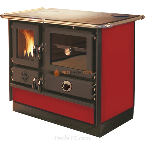 Печь-камин MBS Super Thermo Magnum Red L