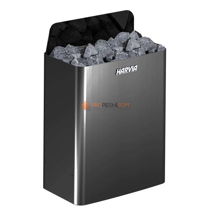 Электрическая печь Harvia The Wall SW60E Black Steel (без пульта)