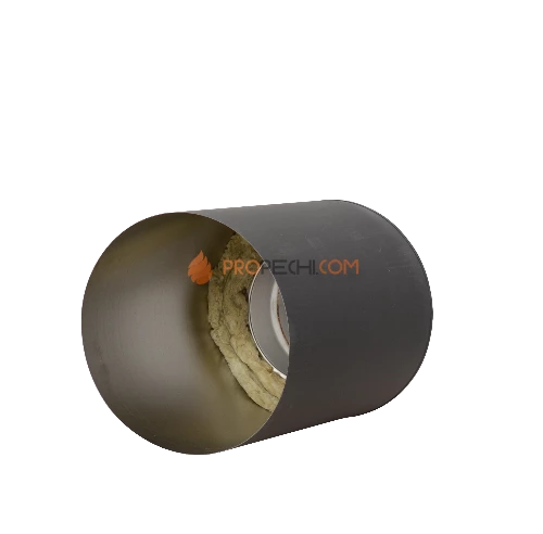 Стакан декоративный КПД (409/1,0мм+0,7мм) ф120/120х180