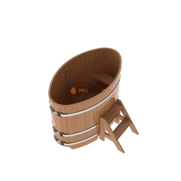 Купель BentWood овальная из натурального дуба 0,80х1,42