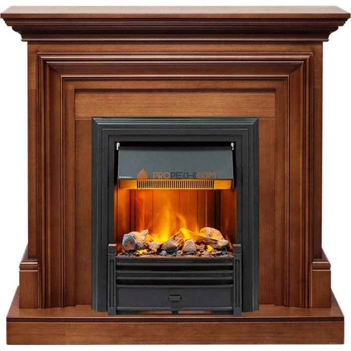 Каминокомплект Dimplex Bradford - Орех с очагом Brookline Black