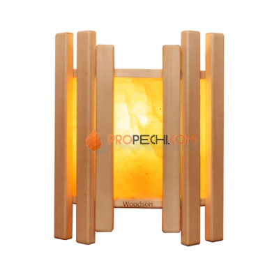 Абажур Woodson Trio с гималайской солью, липа