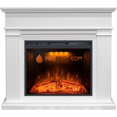 Каминокомплект Royal Flame Adagio - Белый с Электрическим очагом Royal Flame Emerald 28