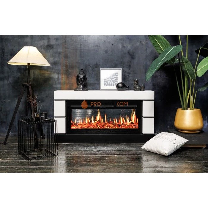 Портал Royal Flame Modern - Темный дуб с черным