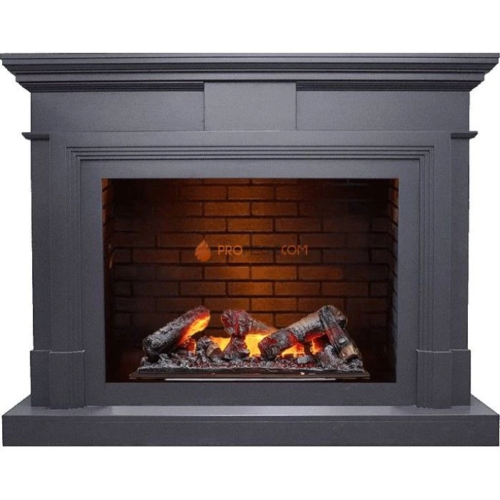 Каминокомплект Dimplex Coventry - Серый графит / Кирпич с очагом Cassette 600 NH