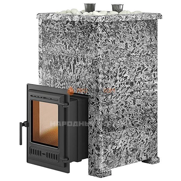 Печь для бани Эверест Steam Master 38 Чугун Пироксенит Элит