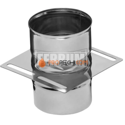 Площадка монтажная одностенная 430, 0.8 мм Ø115