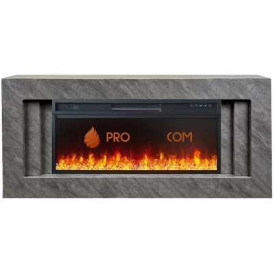 Каминокомплект Royal Flame Line 42 Concrete - Серый бетон с очагом Vision 42 LED