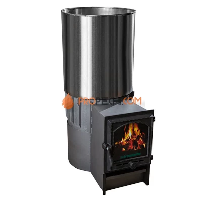 Чугунная печь для бани Карелия-5 с порталом 20 кВ