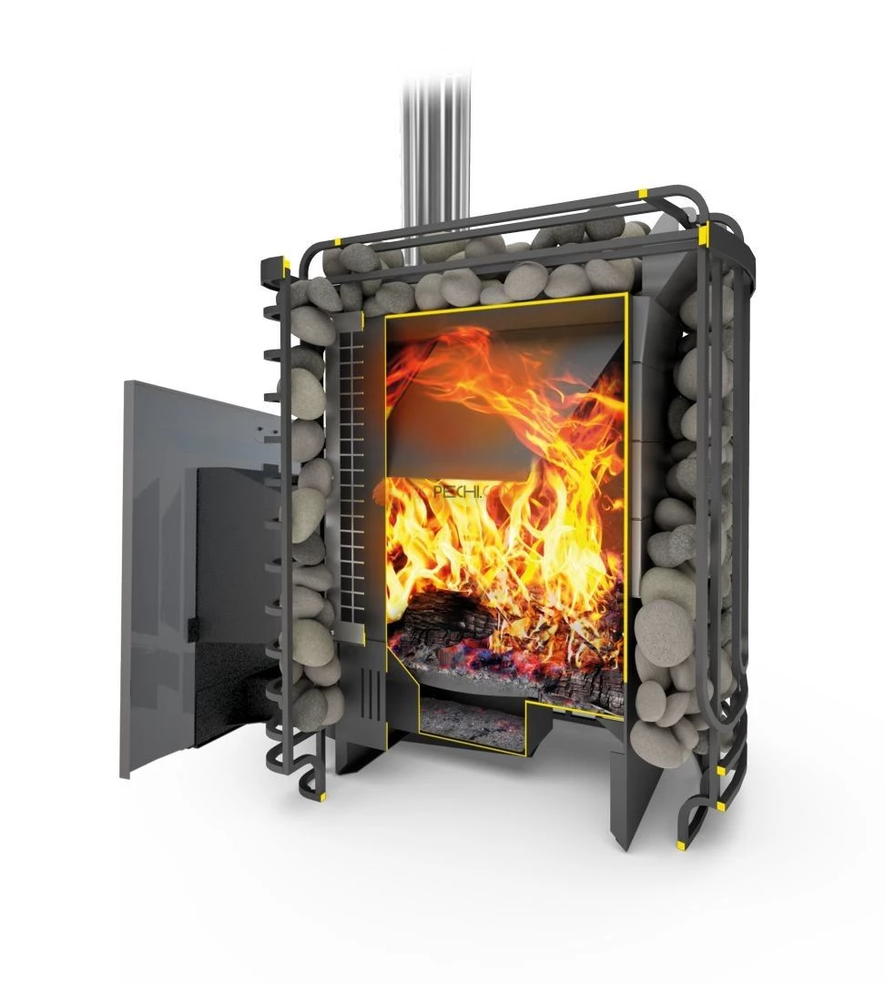 Печи для бани Теплодар Сибирский Утес 20 ЛП Профи