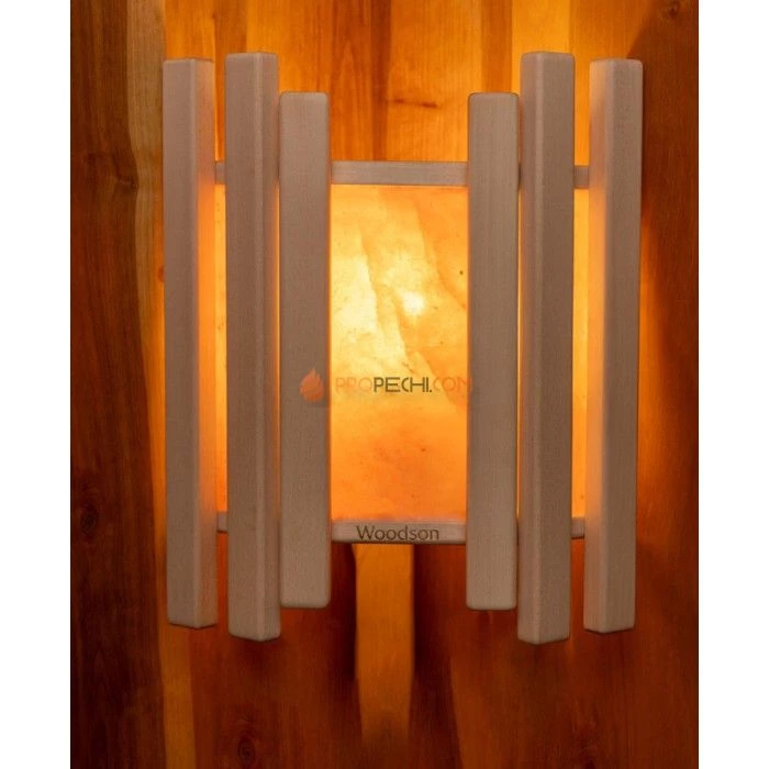 Абажур Woodson Trio с гималайской солью, липа