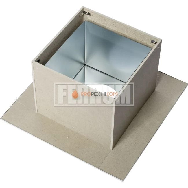 Потолочно проходной узел Н(430/0,5 мм + минерит) max t=600°C Ø300