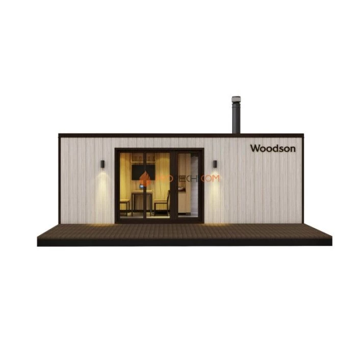 Каркасная баня Woodson Panoramic 7