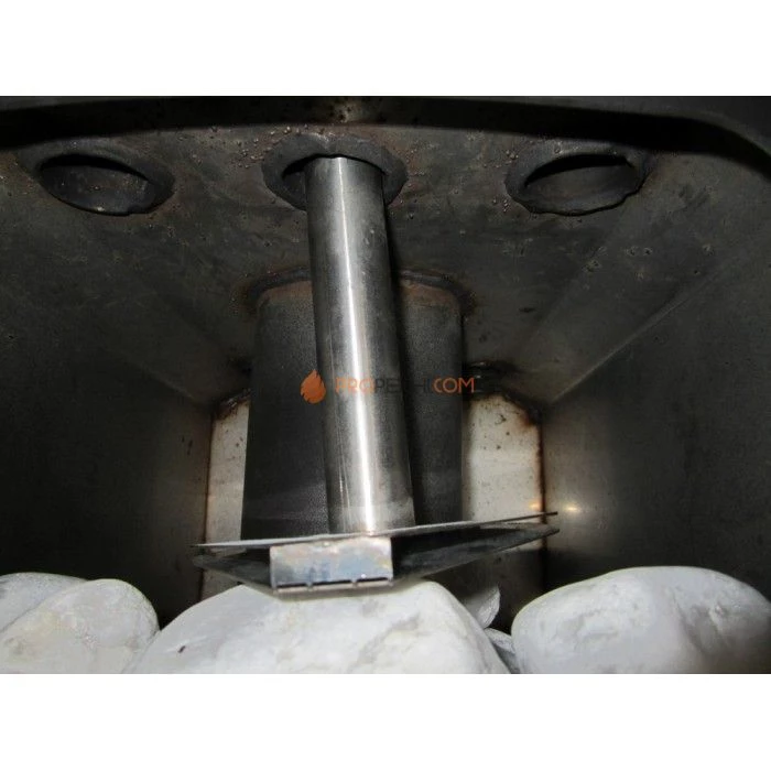 Дровяная печь для бани Ермак 36 Сетка-Люкс GOLD (нержавейка)