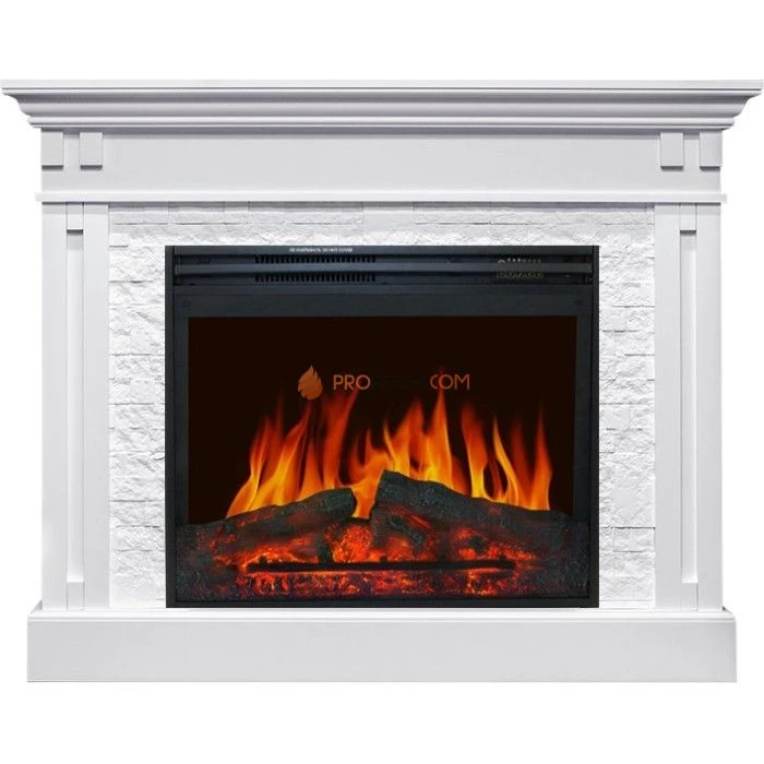 Каминокомплект Royal Flame Cambridge - Белый с очагом Jupiter FX New