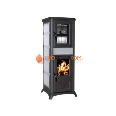 Печь-камин La Nordica Gemma Forno 5.0 Petra (серый камень)