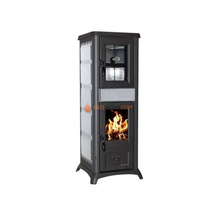 Печь-камин La Nordica Gemma Forno 5.0 Petra (серый камень)