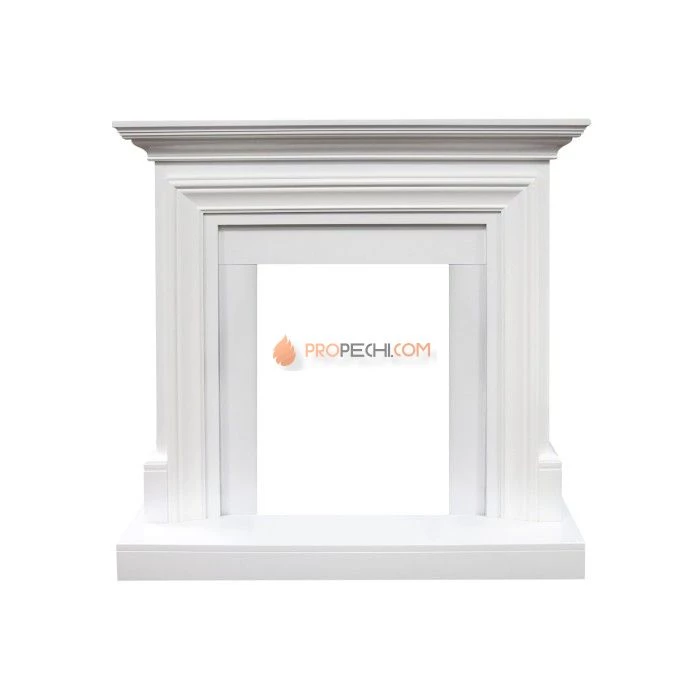 Каминокомплект Royal Flame Bradford - Белый с очагом Majestic FX Black