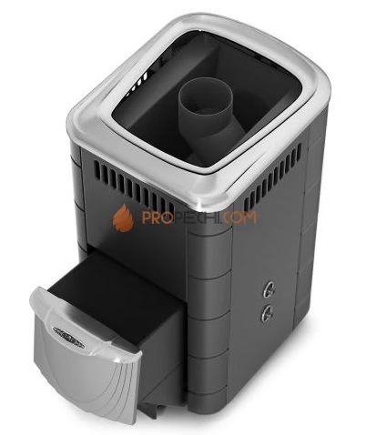 Печь для бани TMF Тунгуска 2017 Inox ДН ТО антрацит