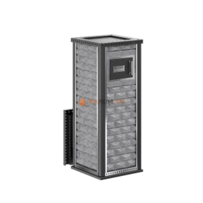 Дровяная печь для бани Klover RT 20-RV ( Талькомагнезит, Design 09 )
