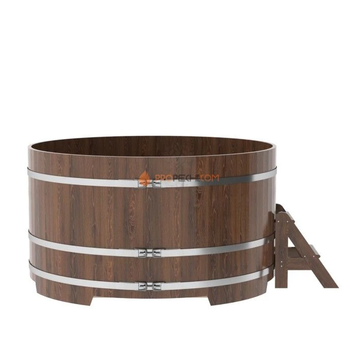 Купель BentWood круглая из мореного дуба d=1,80