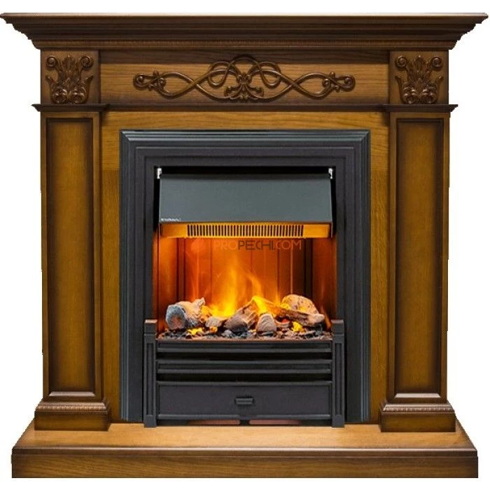 Каминокомплект Dimplex Verona - Дуб антик с очагом Brookline Black