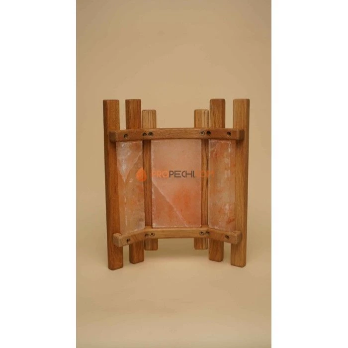 Абажур Woodson Trio с гималайской солью, дуб