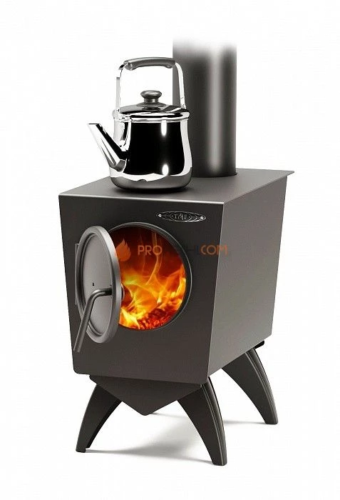 Печь отопительная Термофор (TMF) Ле Бурже антрацит