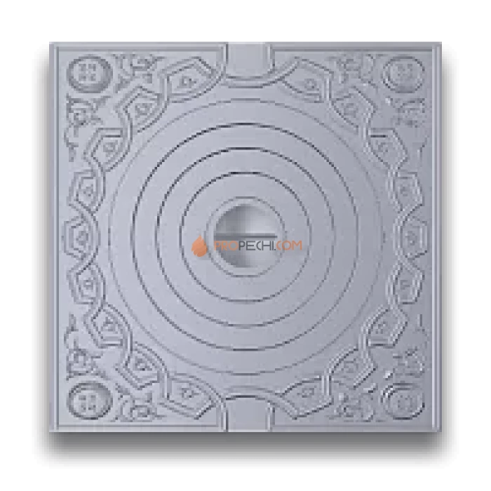 Плита под казан Гефест 02 750х750 ф500 с патиной