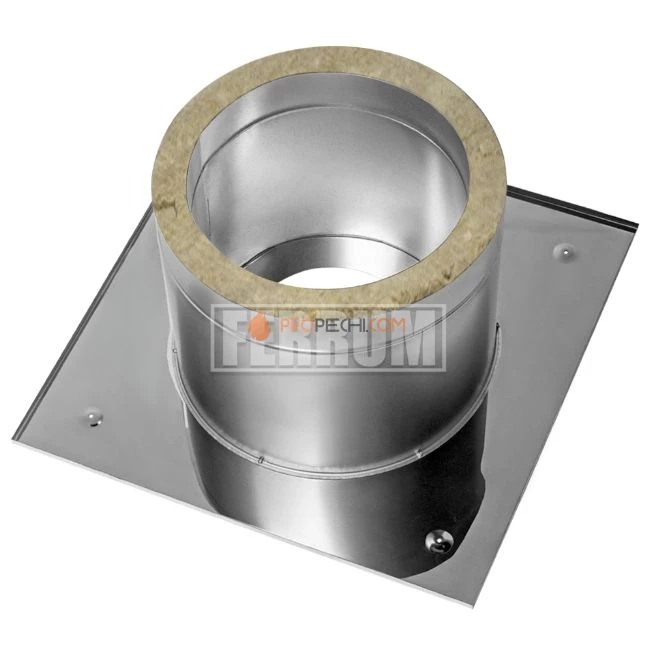Потолочно проходной узел (430/0,5 мм + термо) max t=450°C Ø210