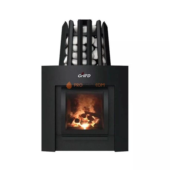 Дровяная банная печь Grill’D Cometa 350 Vega Window Max Pro