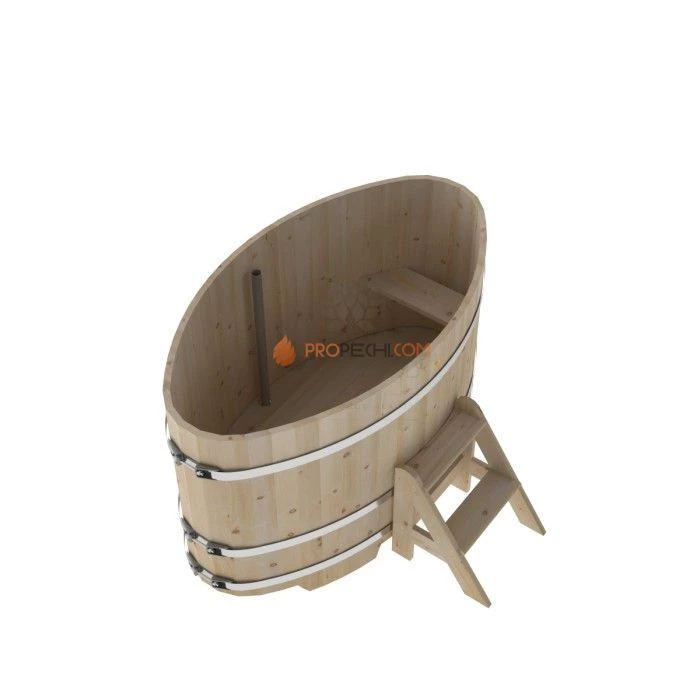 Купель BentWood овальная из кедра 0,95х1,60 стандарт