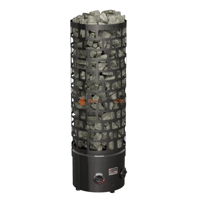 Электрическая печь SAWO ARIES ARI3-90NB-BL-P-C 9 кВт (со встроенным пультом), черная