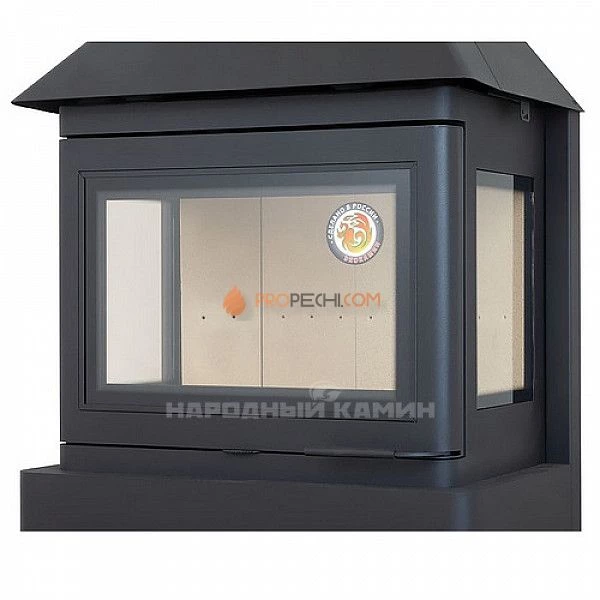 Камин Бавария Прага 3 стекла