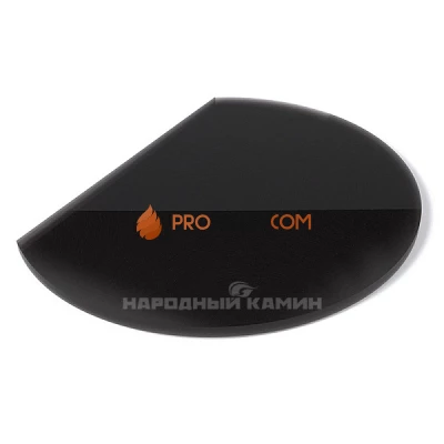 Стекло напольное СП4 под печь BLACK 1100х850 мм