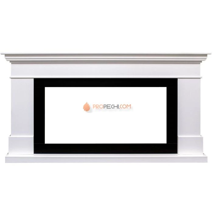 Каминокомплект Royal Flame California - Белый (Высота 850 мм) с очагом Vision 42 LED