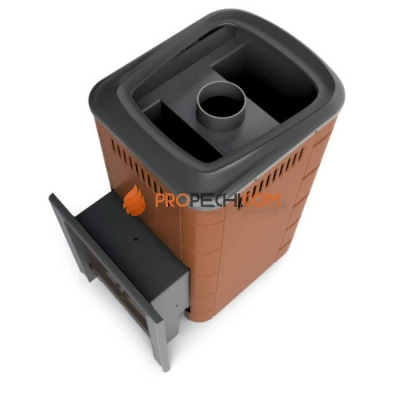 Печь для бани Термофор Уренгой 2018 Carbon БСЭ терракота