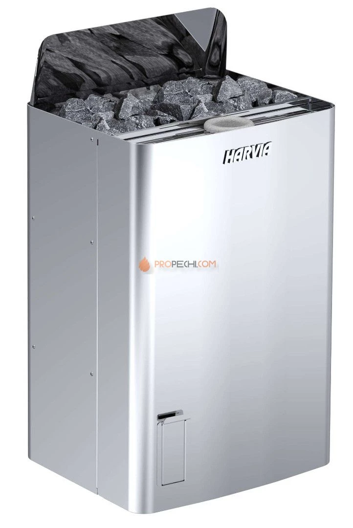 Электрическая печь HARVIA Wall Combi HSW450400S SW45 с парогенератором, без пульта
