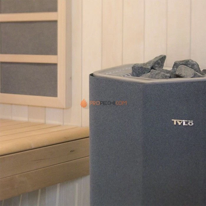 Электрическая печь Tylo Sense Elite 8 серого цвета + Пульт Elite