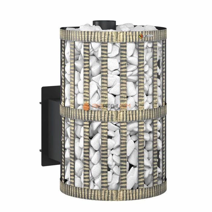 Дровяная печь для бани Везувий Скиф Ковка 28 (210) М